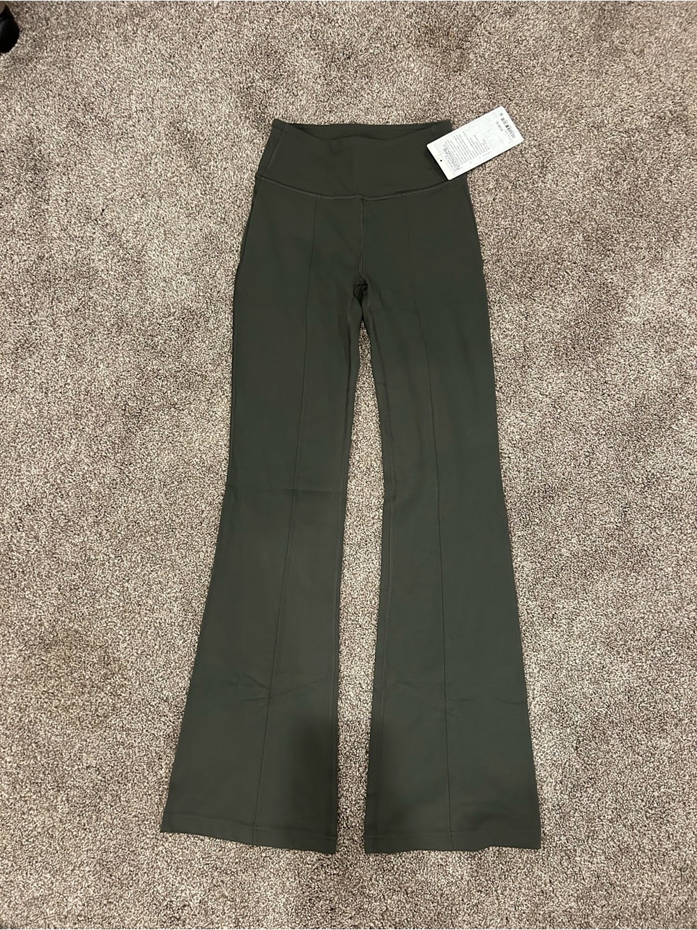 lululemon groove flare pants with pockets